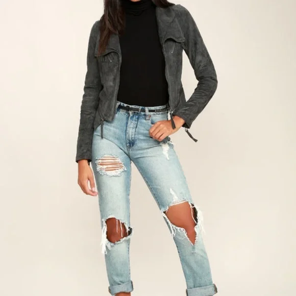 Lulu’s Vegan Suede Moro Jacket Small - Picture 15 of 15